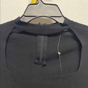 ZARA Elegant Black Long Sleeve Top